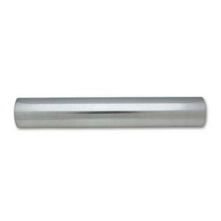 VIBRANT 2.5 In. Aluminum Air Intake Tube - Silver V32-2174